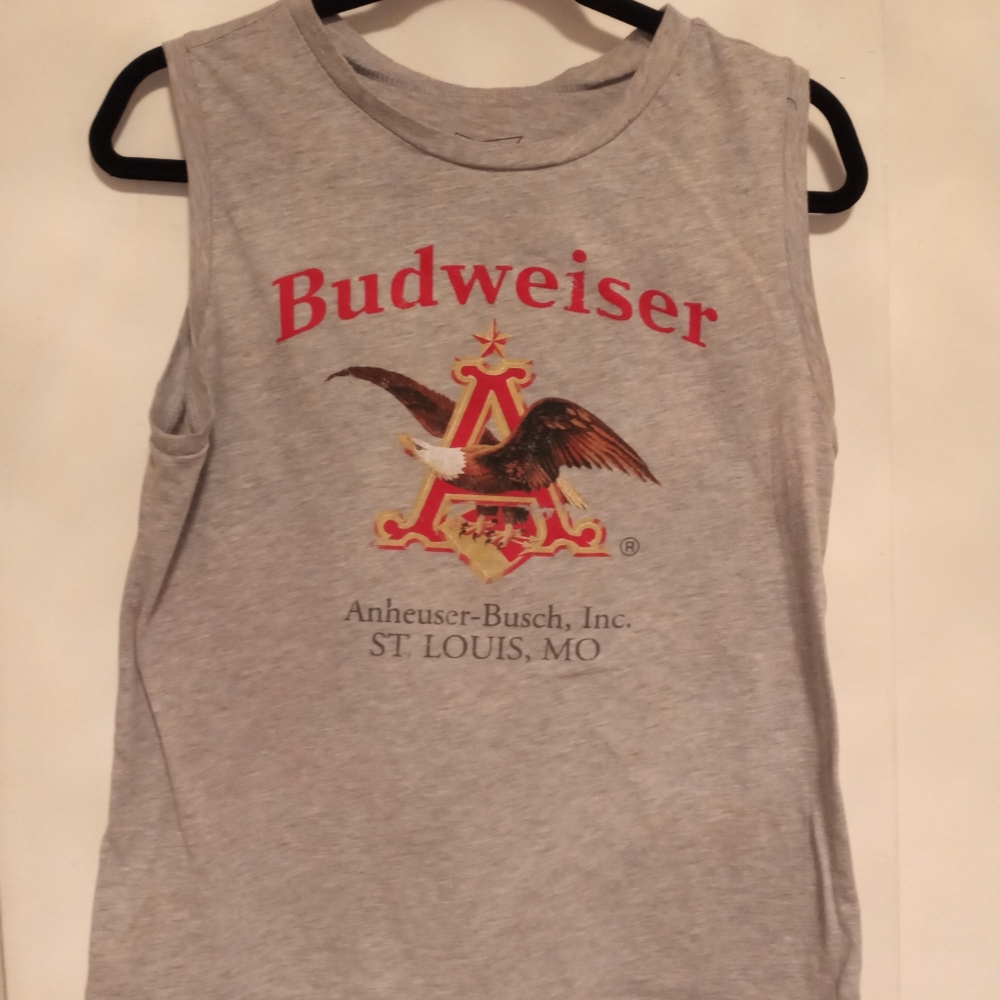 Budweiser sleeveless shirt
